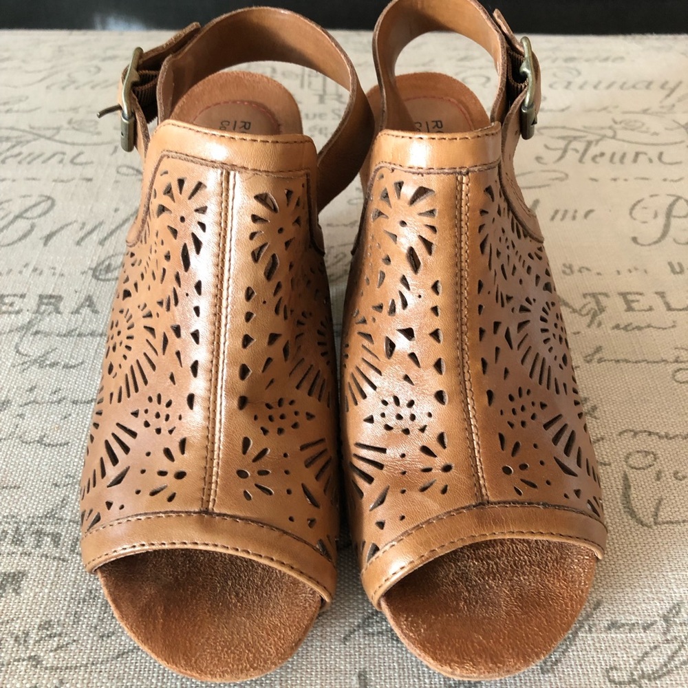 Rockport leather mule shoe
